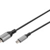 Digitus | 8K DisplayPort adaptera kabelis, Mini DP uz DP, 2 m | DB-340106-020-S | DisplayPort uz DisplayPort