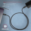 AXAGON | Datu un uzlādes USB 2.0 kabelis, 1.5 m | BUCM32-CM15AB | USB-C uz USB-C