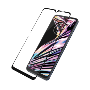PanzerGlass | Ekrāna aizsargs | Motorola | Moto g50 | Stikls | Melns | Pilna kadra pārklājums; 100% pieskāriena saglabāšana; Noapaļotas malas | Saderīgs ar maciņu