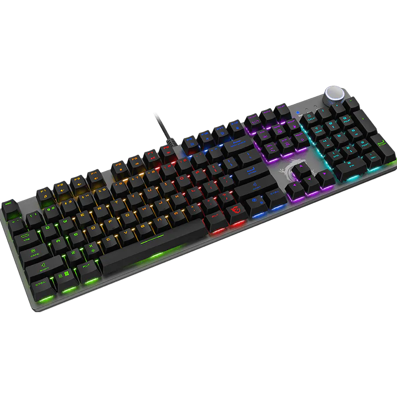 MSI FORGE GK320 RED US | Gaming keyboard | Wired | US | Mechanical RED Switches