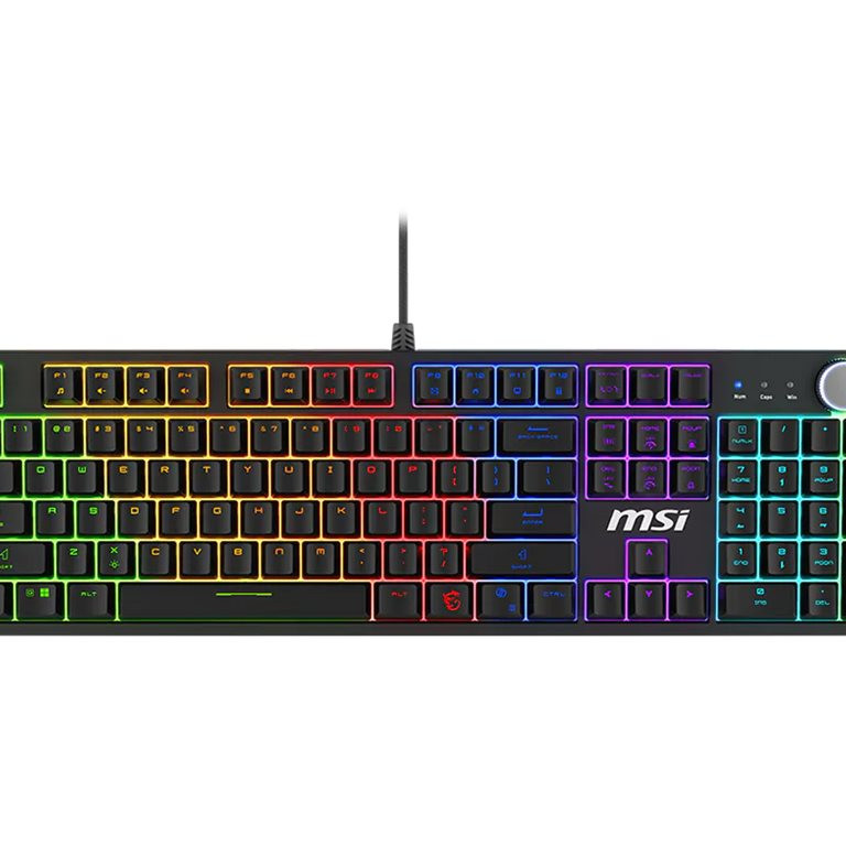 MSI FORGE GK320 RED US | Gaming keyboard | Wired | US | Mechanical RED Switches