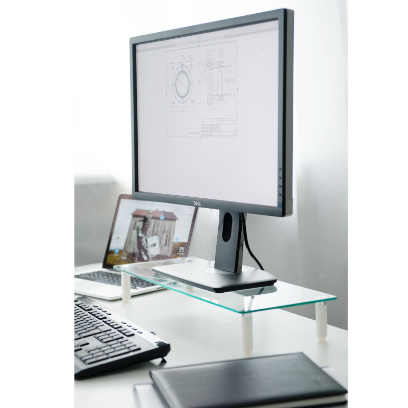 Digitus Universal glass monitor riser DA-90358 | 13-32 " | Maximum weight (capacity) 20 kg