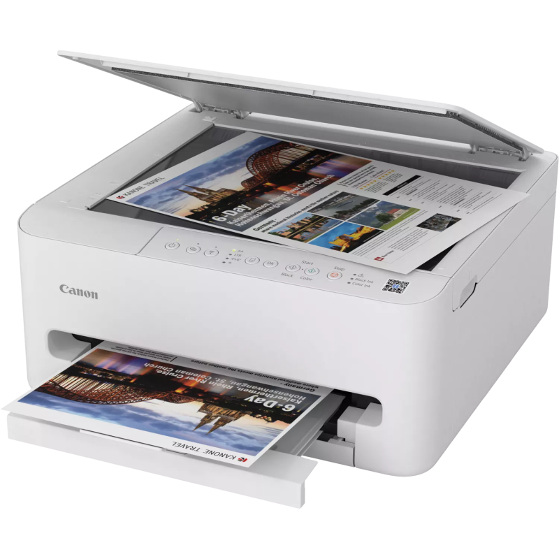Canon | Multifunction printer | PIXMA TS4150i | Inkjet | Colour | A4 | Wi-Fi | White