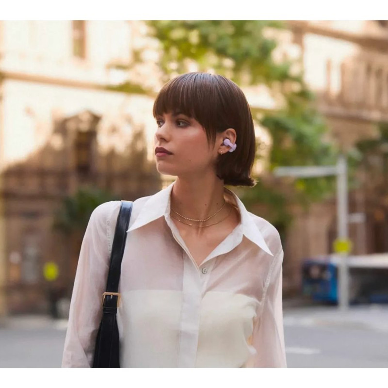 Sony | Earbuds | LinkBuds WF-LC900 Clip | Bluetooth | Open-Ear | Lavender | Wireless