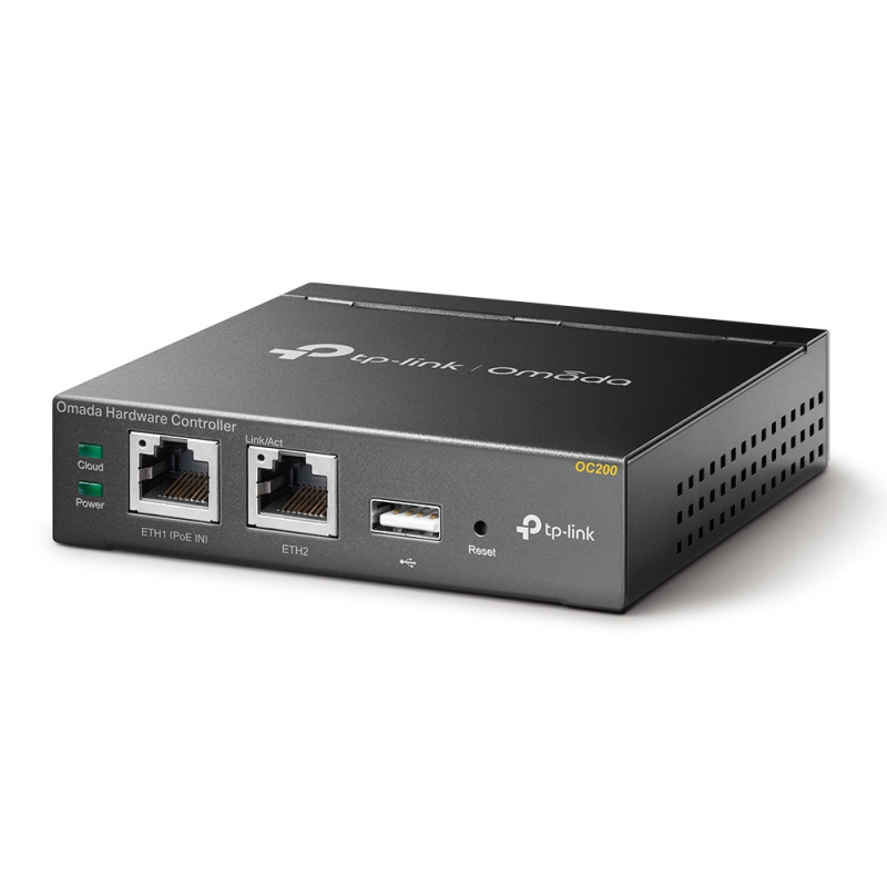 TP-LINK | Omada aparatūras kontrolieris | OC200 | 10/100 Mbit/s | Ethernet LAN (RJ-45) porti 2 | MU-MIMO Nē | PoE in