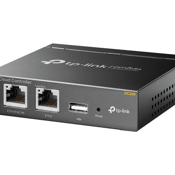 TP-LINK | Omada aparatūras kontrolieris | OC200 | 10/100 Mbit/s | Ethernet LAN (RJ-45) porti 2 | MU-MIMO Nē | PoE in