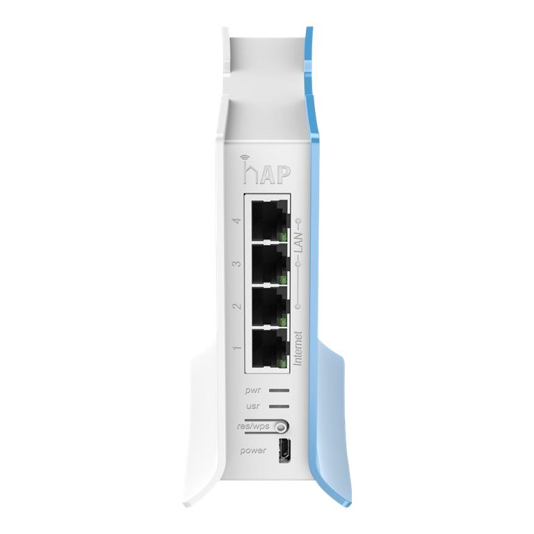 MikroTik | Access Point | RB941-2nD-TC hAP Lite | 802.11n | 10/100 Mbit/s | Ethernet LAN (RJ-45) porti 4 | MU-MIMO Jā | 12 mēnesi