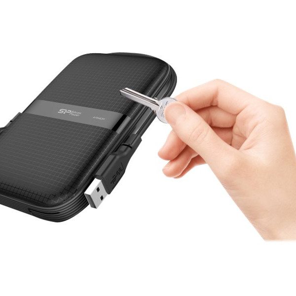 Silicon Power HDD A60 2TB 2,5'' Melns