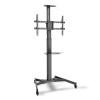 Digitus | Floor stand | TV-Cart for screens up to 70", max. 50kg wheelbase, VESA max. 600x400 | Tilt | 37-70 " | Maximum weight (capacity) 50 kg | Black