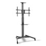 Digitus | Floor stand | TV-Cart for screens up to 70", max. 50kg wheelbase, VESA max. 600x400 | Tilt | 37-70 " | Maximum weight (capacity) 50 kg | Black