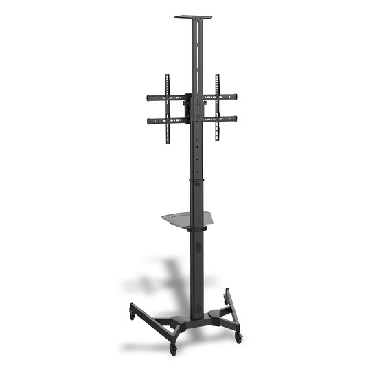 Digitus | Floor stand | TV-Cart for screens up to 70", max. 50kg wheelbase, VESA max. 600x400 | Tilt | 37-70 " | Maximum weight (capacity) 50 kg | Black