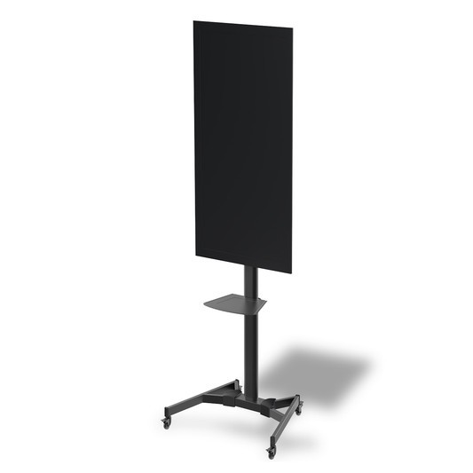 Digitus | Floor stand | TV-Cart for screens up to 70", max. 50kg wheelbase, VESA max. 600x400 | Tilt | 37-70 " | Maximum weight (capacity) 50 kg | Black