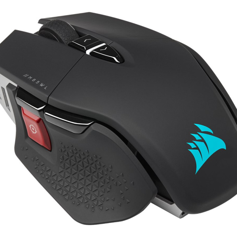 Corsair | Regulējama FPS spēļu pele | M65 RGB ULTRA WIRELESS | Spēļu pele | Optiska | Bezvadu/Vadāma | Melna | Jā